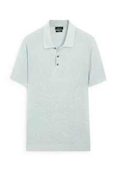 Massimo Dutti WIDE BUTTONED POLO COLLAR - Polo Shirt - Dark Brown -Massimo Dutti Shop ad91b2c500524e75a5d83b8151b209a1