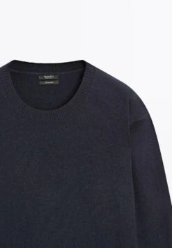 Massimo Dutti CREW NECK CASHMERE WITH LONG SLEEVES - Jumper - Dark-blue Denim -Massimo Dutti Shop adacdefe9d8c413e97a4af8fba017422