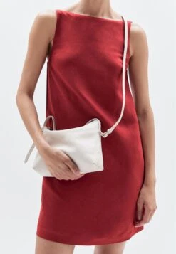 Massimo Dutti SMALL NAPPA FINISH - Handbag - White -Massimo Dutti Shop add444ce0dc846af9c30e0119da4e792