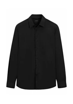 Massimo Dutti SLIM FIT STRETCH LONG SLEEVE - Shirt - Black -Massimo Dutti Shop ae1304105faa483791f28d9df346e193