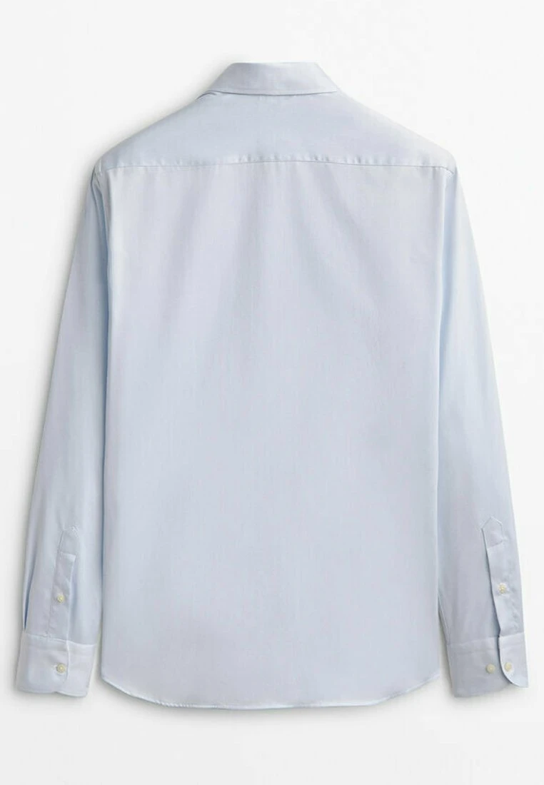 Massimo Dutti Regular Fit - Formal Shirt - Light Blue 8 Massimo Dutti Regular Fit - Formal Shirt - Light Blue - Image 6