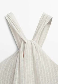 Massimo Dutti Textured With Crossover Strap - Day Dress - Beige 18 Massimo Dutti Textured With Crossover Strap - Day Dress - Beige -Massimo Dutti Shop af0c95a03e30438089dddf9814398706