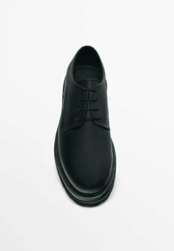 Massimo Dutti Derby - Lace-Ups - Black -Massimo Dutti Shop af369e3f82404b6d953a738ffabc45ce