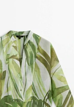 Massimo Dutti OversizeWith A Palm Tree - Tunic -Massimo Dutti Shop afc2865922df4e8ab1f50ad3cffb83ce