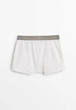 Massimo Dutti Mit Grauem Bund - Pants - White -Massimo Dutti Shop afca61dd79524fc58cd4dad745428f00