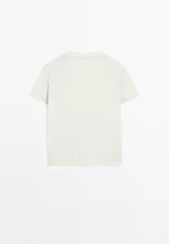 Massimo Dutti LIGHTWEIGHT SHORT SLEEVE - Basic T-shirt - Light Blue -Massimo Dutti Shop afdff8fcf44d46059b6b65dcd955f965