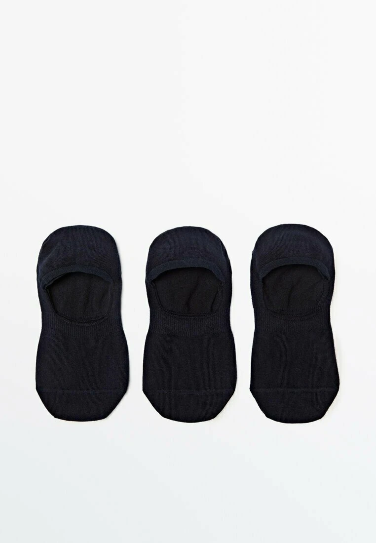 Massimo Dutti 3 Pack - Trainer Socks - Dark Blue 8 Massimo Dutti 3 Pack - Trainer Socks - Dark Blue - Image 6