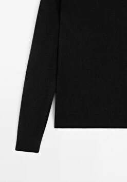 Massimo Dutti CASHMERE CREW NECK WITH LONG SLEEVES - Jumper - Black -Massimo Dutti Shop aff736677c094710a890258ccaec7b27