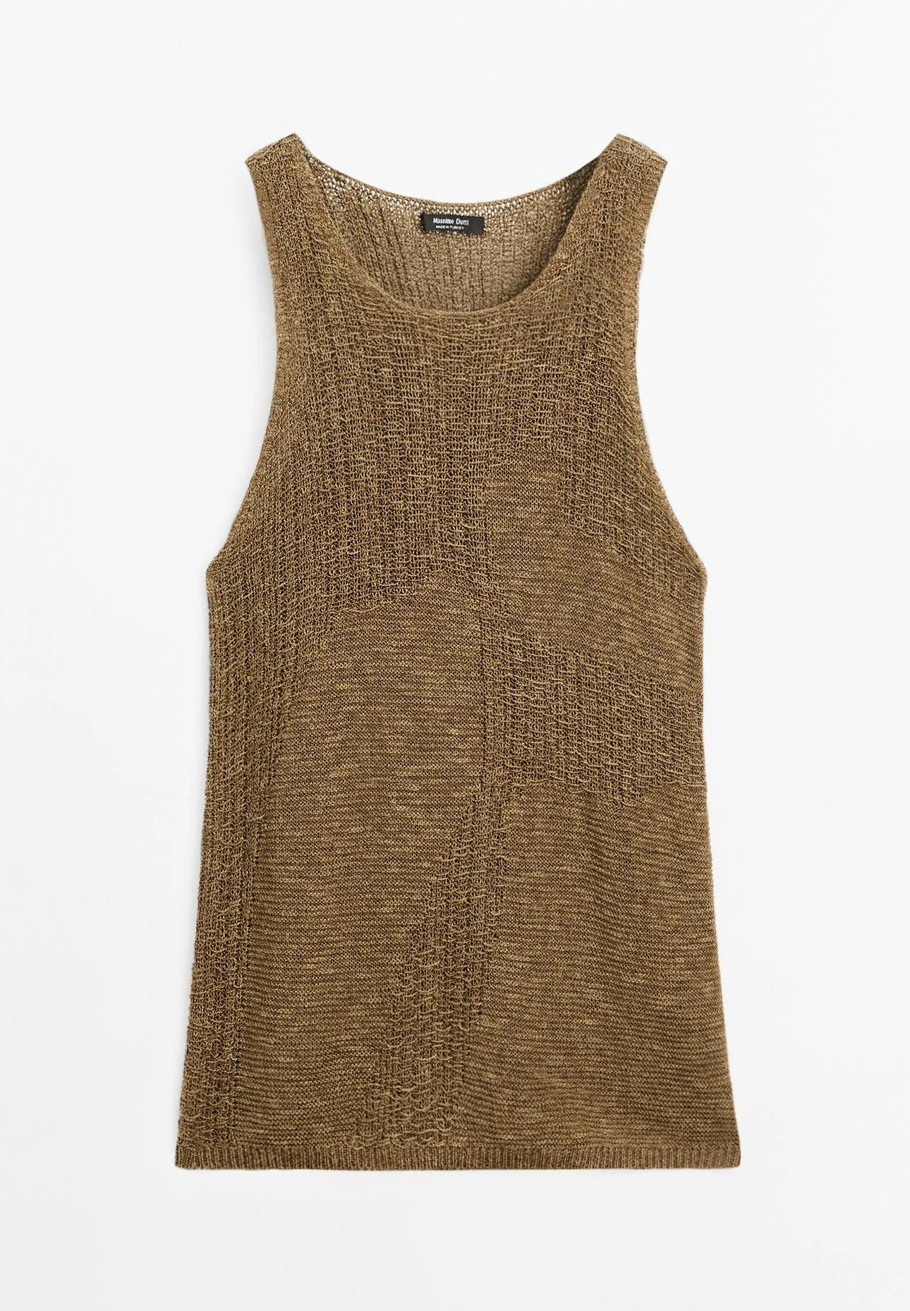 Massimo Dutti EMBELLISHED HALTER NECK - Top - Green 10 Massimo Dutti EMBELLISHED HALTER NECK - Top - Green - Image 8