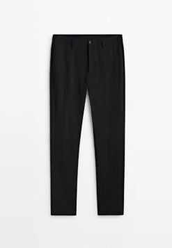 Massimo Dutti Jogger-Fit - Trousers - Black -Massimo Dutti Shop b0a37cf50fa84e9eb87ed53c4ae6bd71