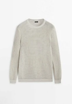 Massimo Dutti With A Crew Neck - Jumper -Massimo Dutti Shop b12adf0d97004a938dad7fed8f7c0f3e