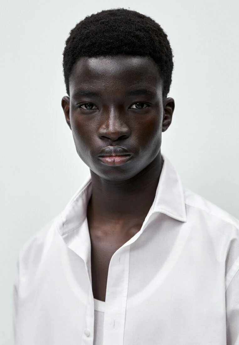 Massimo Dutti Textured- Formal Shirt - White 6 Massimo Dutti Textured- Formal Shirt - White - Image 4