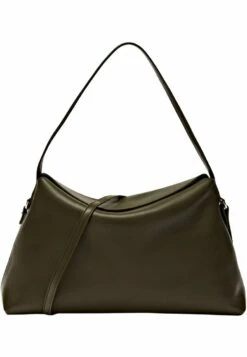 Massimo Dutti With Multi-Way Strap- Handbag - Khaki