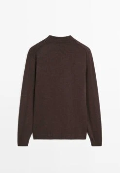 Massimo Dutti BLEND CREW NECK - Jumper - Bordeaux -Massimo Dutti Shop b18c852c5f7c4b49b762aa5b68e3fd58
