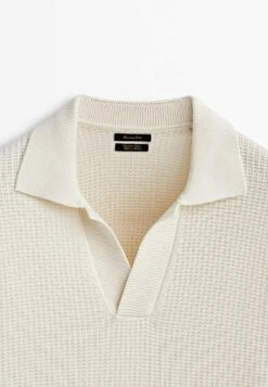 Massimo Dutti Textured - Jumper - Beige -Massimo Dutti Shop b1a8afa017f14276b70c19f2ec469ae8