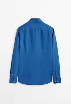 Massimo Dutti Shirt - Royal Blue -Massimo Dutti Shop b1b967b8e99648da87e402a00b30f449