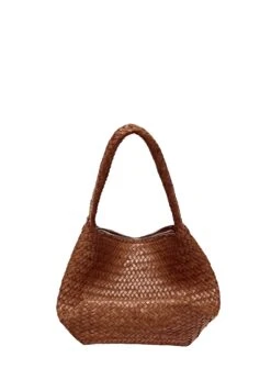 Massimo Dutti BUCKET - Handbag - Mottled Orange