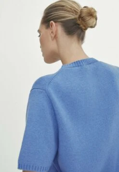 Massimo Dutti With Ceramic Buttons - Cardigan - Stone Blue Denim -Massimo Dutti Shop b202f08139ae461fae0fe9185b8ed8d2