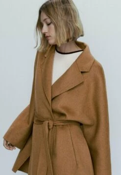 Massimo Dutti Robe With Belt - Classic Coat -Massimo Dutti Shop b235570d709e450db092cc38f4103a32