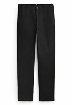 Massimo Dutti Studio - Straight-Fit- Chinos - Black -Massimo Dutti Shop b27232b225de4400814b685a5b3792cd