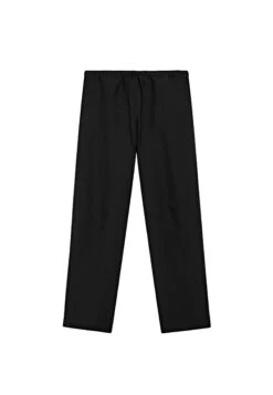 Massimo Dutti FLOWING BARREL FIT - Trousers - Black -Massimo Dutti Shop b29f256d945e4187af28927ca43f2b65