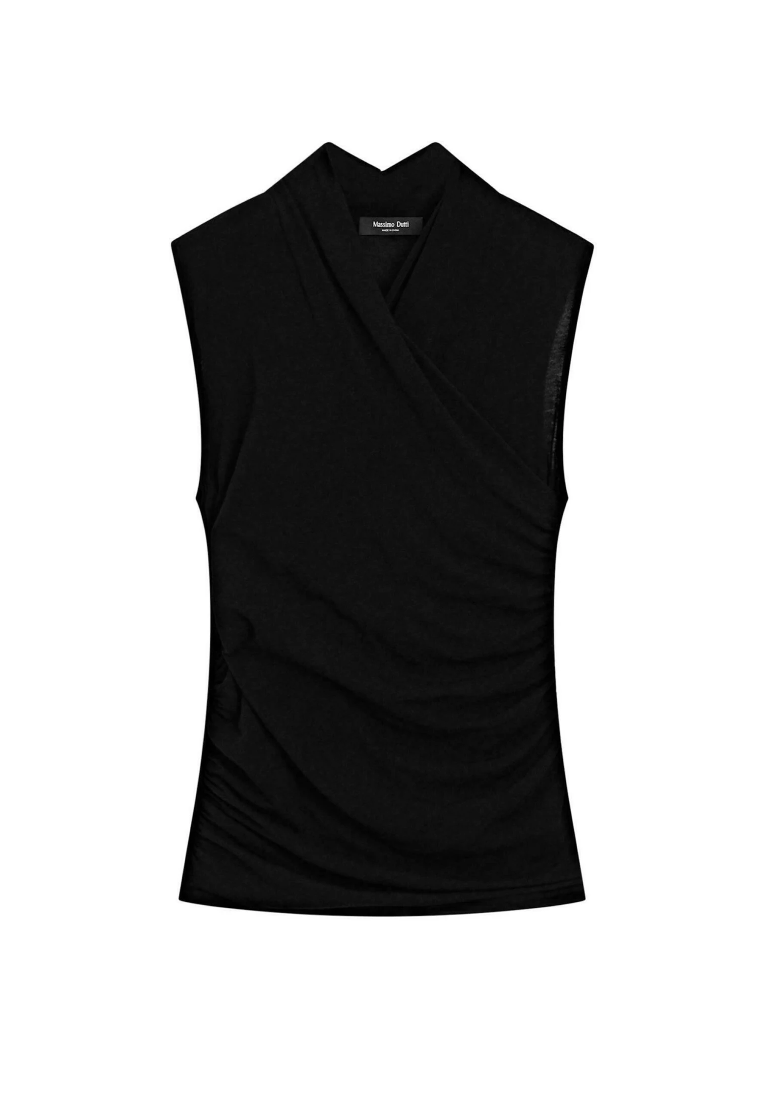 Massimo Dutti SLEEVELESS - Blouse - Black 7 Massimo Dutti SLEEVELESS - Blouse - Black - Image 5