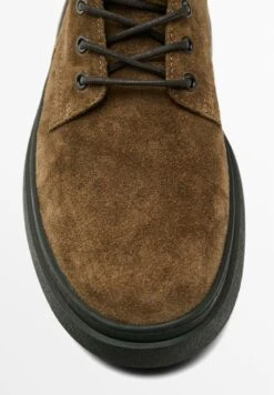 Massimo Dutti SPLIT - Lace-up Ankle Boots - Brown -Massimo Dutti Shop b2d7a28706ce47e183ec1cbaa485556f