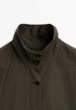 Massimo Dutti PUFFED DETAIL - Summer Jacket - Dark Brown -Massimo Dutti Shop b31cd100c092469290027b590c2dde52