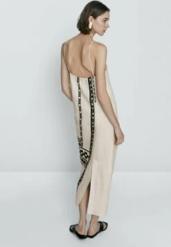 Massimo Dutti Strappy Midi With Latticework Detail - Day Dress - White -Massimo Dutti Shop b33c95498a594deb8c7c7a3569d7e5c8