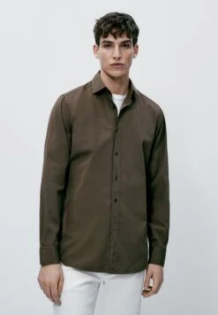 Massimo Dutti Slim Fit - Shirt - Mottled Brown 20 Massimo Dutti Slim Fit - Shirt - Mottled Brown -Massimo Dutti Shop b3607a4f9fd5423eafafa8c2c731bfe4