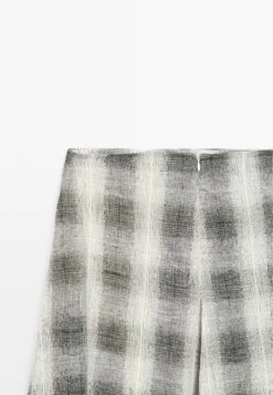 Massimo Dutti LONG FLARED CHECK - Maxi Skirt - Grey 19 Massimo Dutti LONG FLARED CHECK - Maxi Skirt - Grey -Massimo Dutti Shop b3b63a1301e346739cf6fe96327dcdfa