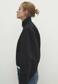 Massimo Dutti Zip-Up Sweatshirt - Black -Massimo Dutti Shop b3c35c465db74d2c9fec5161afed1141