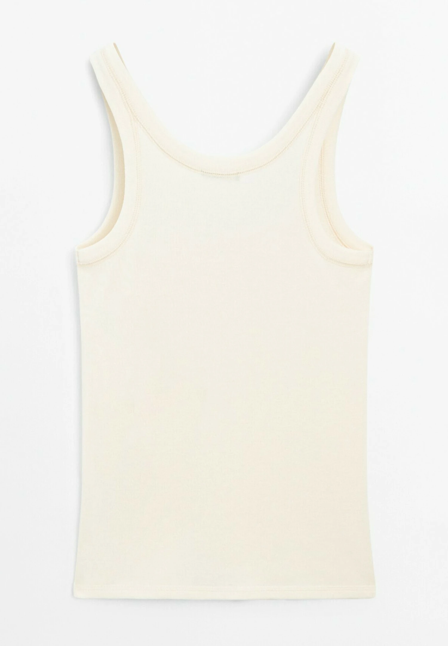 Massimo Dutti STRAPPY ROUND NECK - Top - Beige 8 Massimo Dutti STRAPPY ROUND NECK - Top - Beige - Image 6