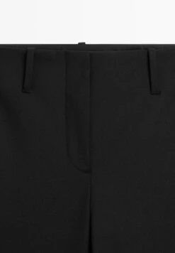 Massimo Dutti FLARE FIT - Trousers - Black -Massimo Dutti Shop b3f41be2397b4aa492136b62c944aa96