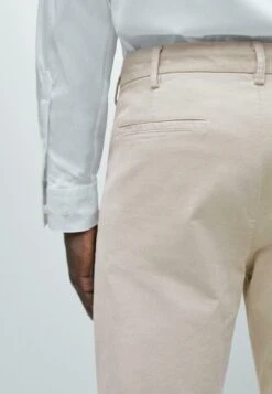 Massimo Dutti SLIM FIT - Trousers - Sand -Massimo Dutti Shop b3fe79da32e644d595fffcf118d83200