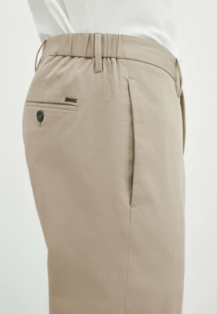 Massimo Dutti Jogger-Fit - Trousers - Beige 8 Massimo Dutti Jogger-Fit - Trousers - Beige - Image 6