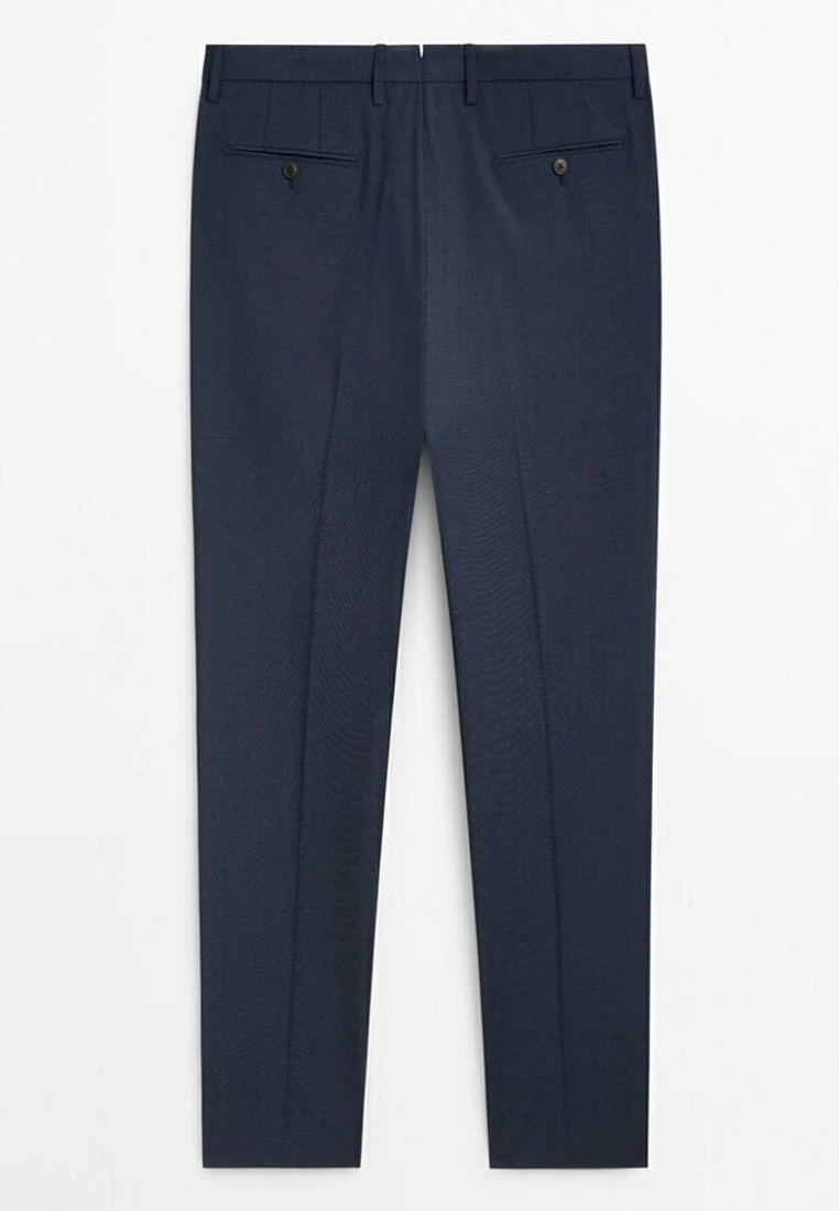 Massimo Dutti Fil À - Chinos - Blue 9 Massimo Dutti Fil À - Chinos - Blue - Image 7