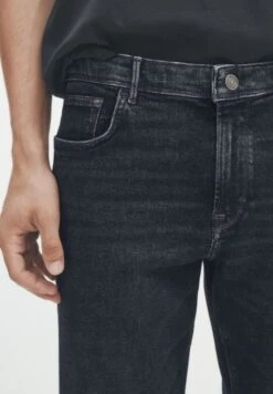 Massimo Dutti Dirty Wash- Slim Fit Jeans - Blue -Massimo Dutti Shop b44036435aa045769ff61f5e72af74ae