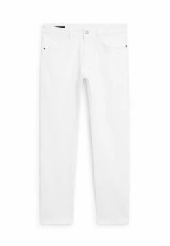 Massimo Dutti SLIM FIT - Slim Fit Jeans - White -Massimo Dutti Shop b485dbbeba654ea9bd5c0f392eee05de