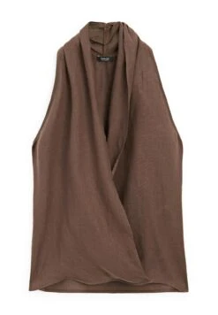 Massimo Dutti CROSSOVER HALTER NECK - Blouse - Mustard Yellow 25 Massimo Dutti CROSSOVER HALTER NECK - Blouse - Mustard Yellow -Massimo Dutti Shop b48ebc4052184ad0894df5dcbc407a3c