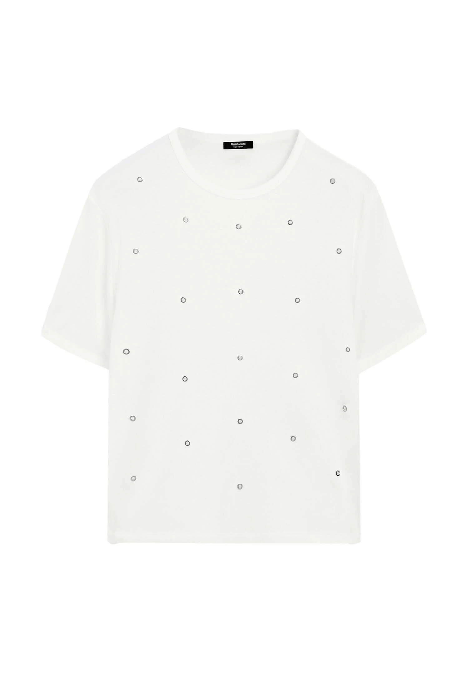 Massimo Dutti OVERSIZED WITH EYELETS - Print T-shirt - Dark Brown 13 Massimo Dutti OVERSIZED WITH EYELETS - Print T-shirt - Dark Brown - Image 11