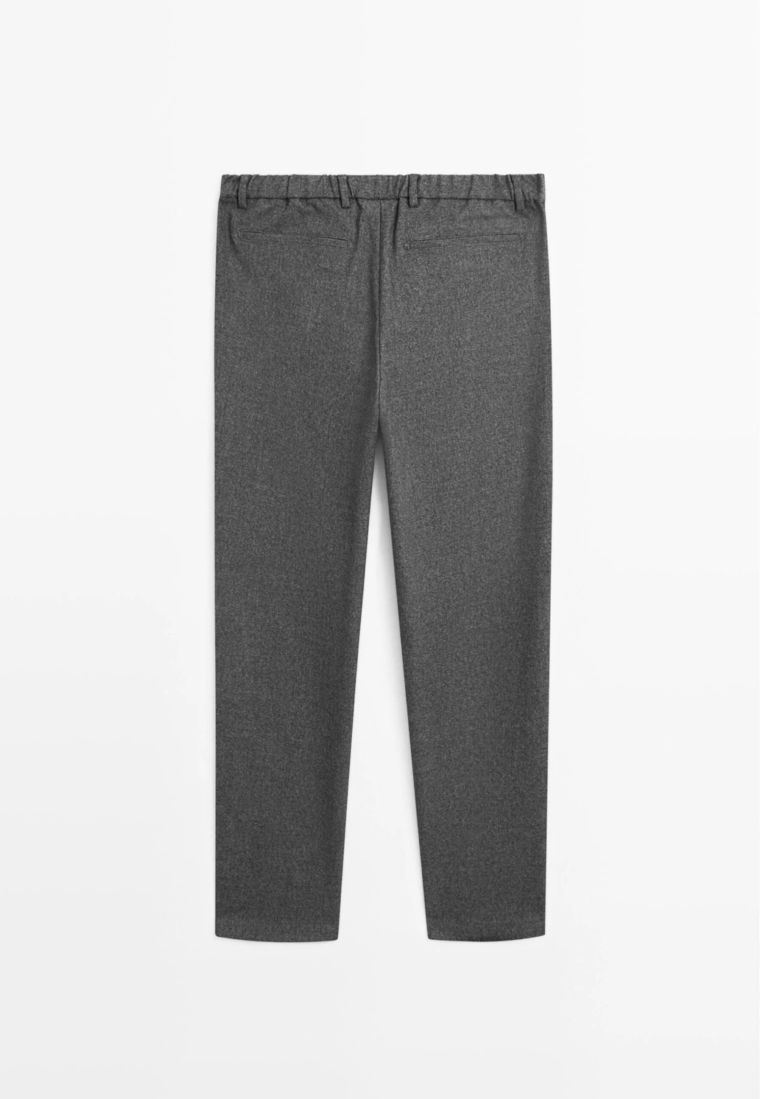 Massimo Dutti JOGGER WITH TEXTURED DETAIL - Trousers - Grey 8 Massimo Dutti JOGGER WITH TEXTURED DETAIL - Trousers - Grey - Image 6