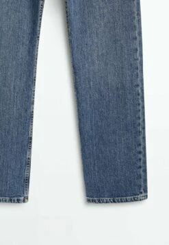 Massimo Dutti Mid Waist - Straight Leg Jeans - Blue Denim -Massimo Dutti Shop b4c0aabbe06b46b48a4f08b2f69c2398