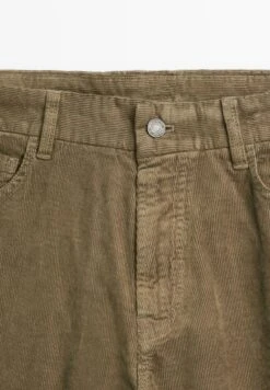 Massimo Dutti SLIM FIT CORDUROY - Slim Fit Jeans - Khaki -Massimo Dutti Shop b4f9c9aa18a047c0b2db67507f2e3a01