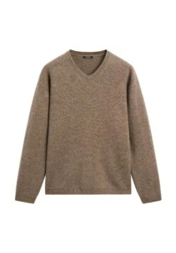 Massimo Dutti OVERSIZE V-NECK - Jumper - Light Yellow -Massimo Dutti Shop b502d32301c54f75a56e1dca54fdc9d8