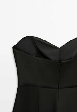 Massimo Dutti Studio Sweetheart Neckline- Jumpsuit - Black -Massimo Dutti Shop b524d373713d48e9a3b7204ade0acdcc