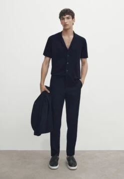 Massimo Dutti Trousers - Blue Denim -Massimo Dutti Shop b54058c0eb2d42e2a60bfe3441376b91