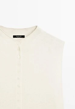 Massimo Dutti CROPPED MOCK TURTLENECK - Cardigan - Beige -Massimo Dutti Shop b55f5e4ab5344d069f6b9f000bcc023b