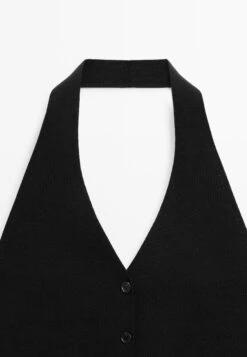 Massimo Dutti LOW-CUT BACK WITH BUTTONS - Waistcoat - Black 16 Massimo Dutti LOW-CUT BACK WITH BUTTONS - Waistcoat - Black -Massimo Dutti Shop b5932819cef8435ab5c518dd79098e60