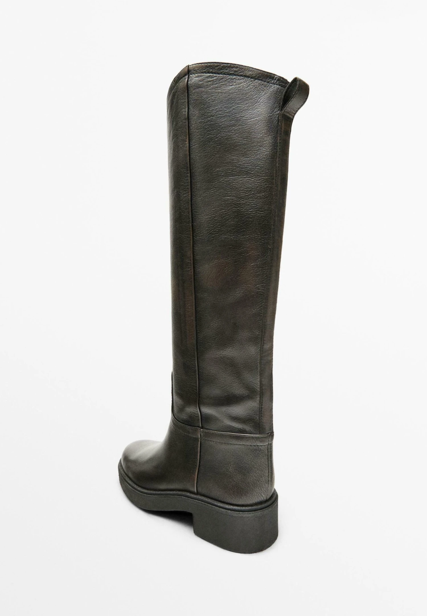 Massimo Dutti BRUSHED - Platform Boots - Dark Brown 5 Massimo Dutti BRUSHED - Platform Boots - Dark Brown - Image 3